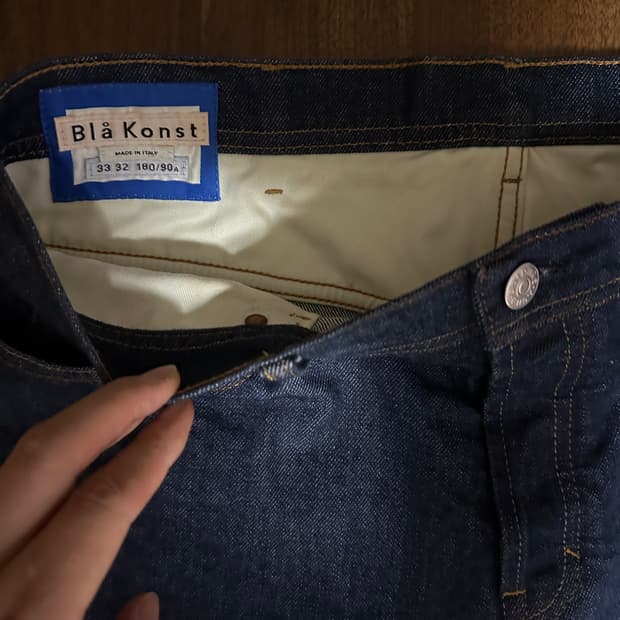 Acne Studios RIVER INDIGO 데님 32/32