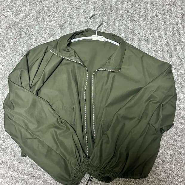 빈티지 크롭 야상 자켓