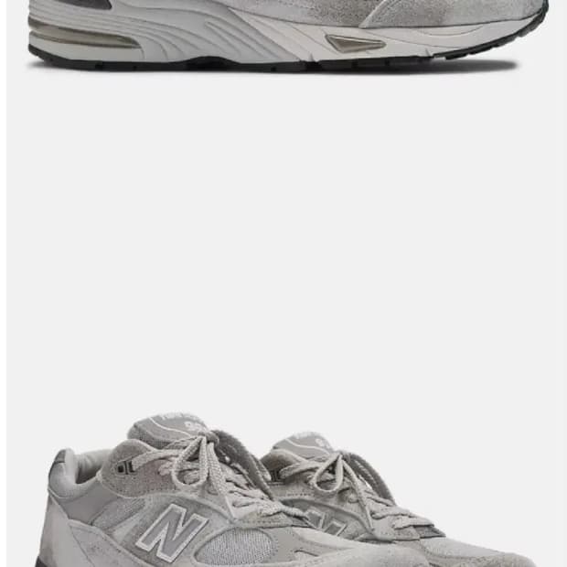 뉴발란스 991 PRT 워시드그레이 us11