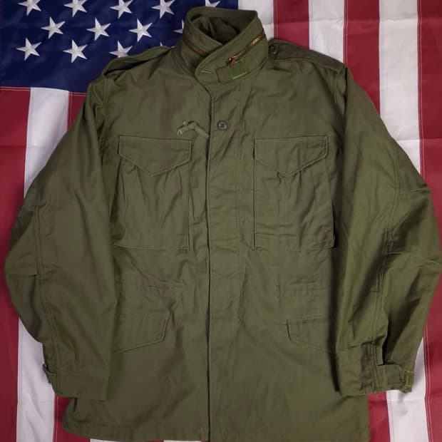오리지날 미군 78's 지급용 3세대 M-65 필드야상