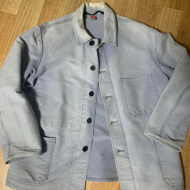 60~70s 프렌치워크자켓 하드페이딩 레어