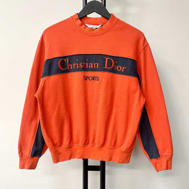 크리스찬 디올 90's CD 스포츠 스웻셔츠