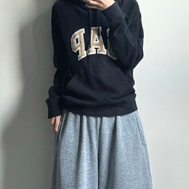 Gap 갭 블랙 후드티