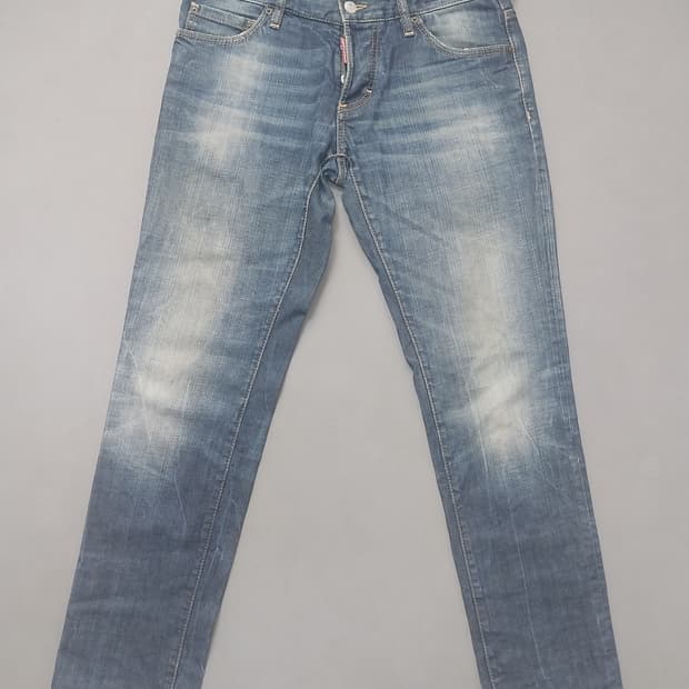 [31] 정품 디스퀘어드2 워렌티패치 슬림진 청바지