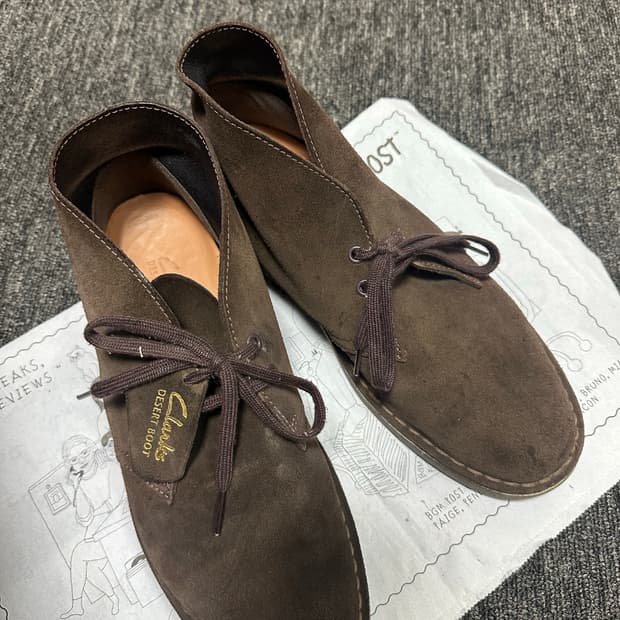 클락스 데저트 부츠 260