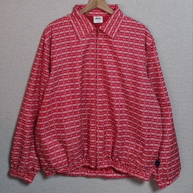 오버핏 L ) Mmlg 엠엠엘지 레드 코치자켓