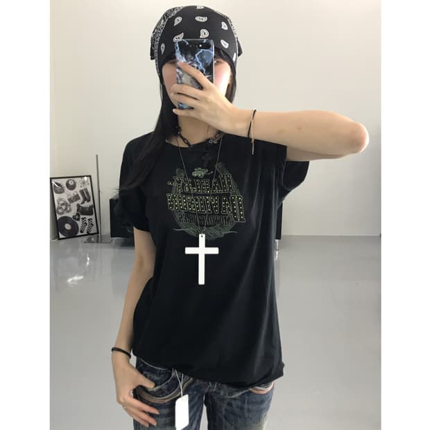 Harley-davidson Cubic Graphic T-shirt