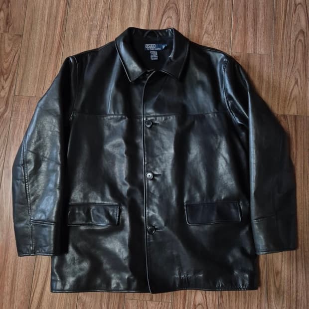 폴로 레더 카코트(구매)