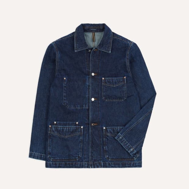 드레익스 데님 초어 자켓 스톤 워시 36사이즈 새상품