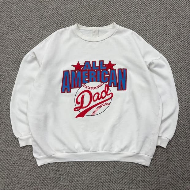 80s All American Dad 맨투맨 v2591