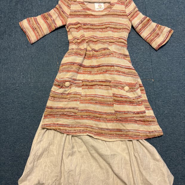 빈티지 원피스,치마 세트
