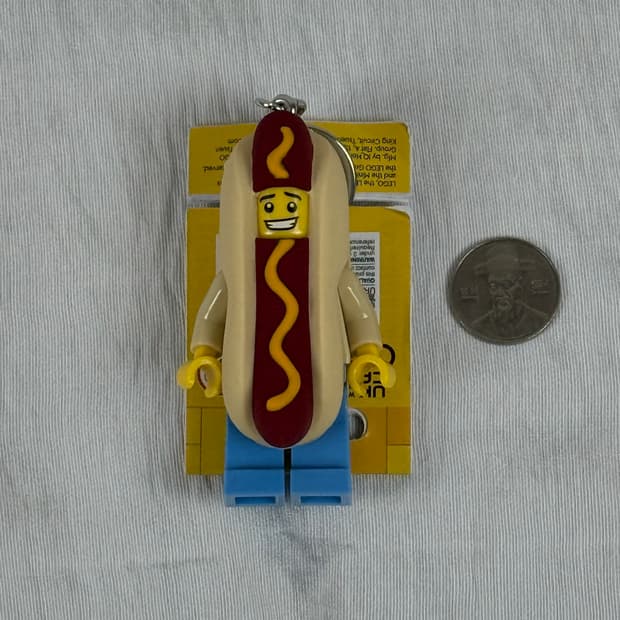 🌭 LEGO 핫도그맨 키링