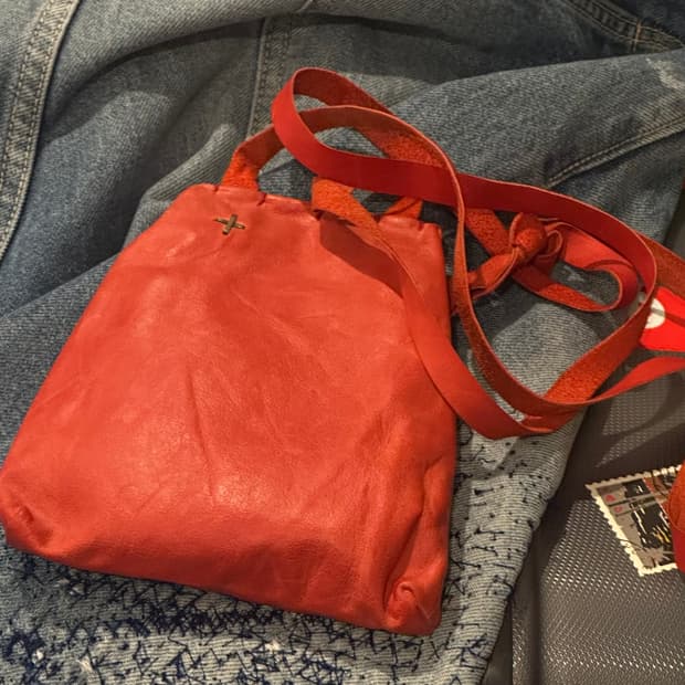 M.A+ / 미니 크로스 백 / 레드