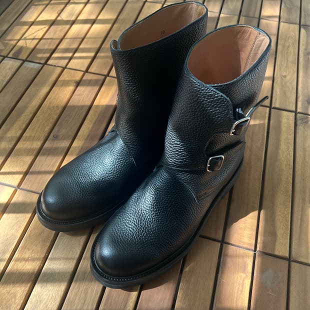 오라리 몽크 스트랩 부츠