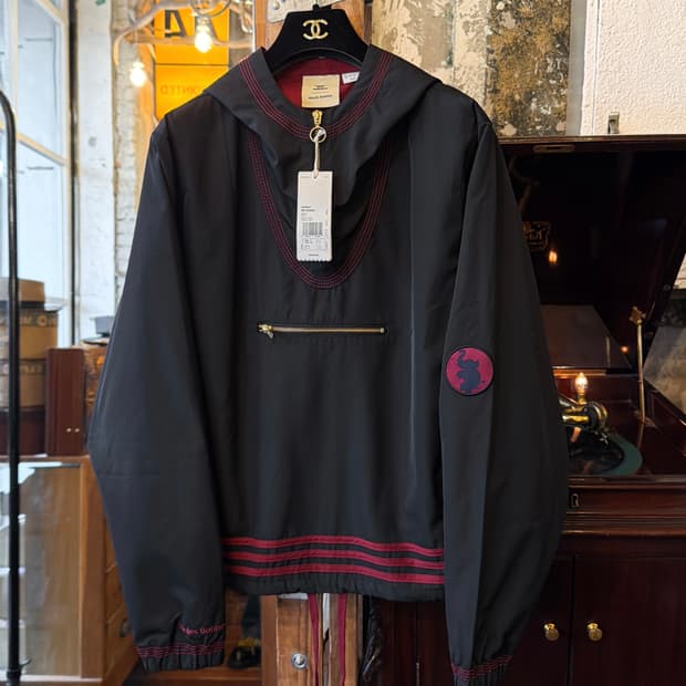 웨일즈보너 X 아디다스 아노락 풀오버 자켓