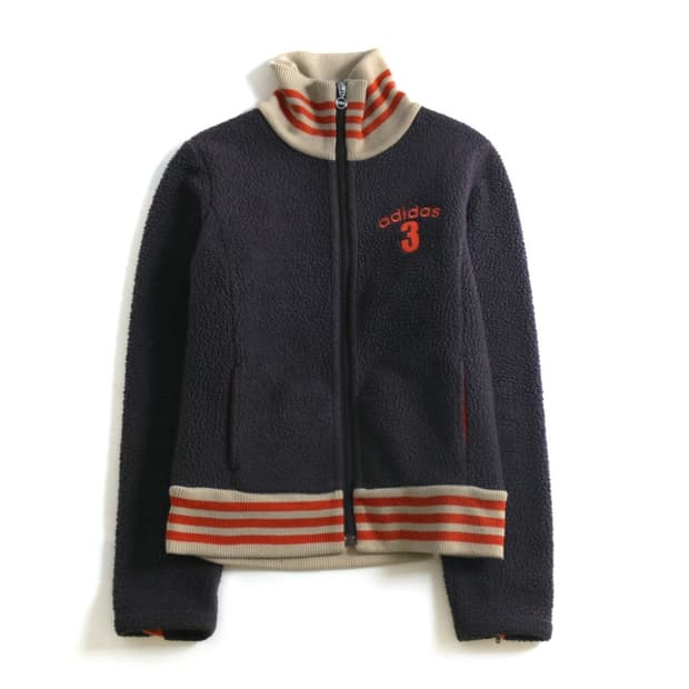 Adidas 아디다스 뽀글이 플리스 집업 니트