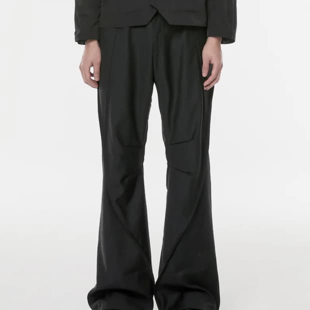플레어업 Diagonal Flare Pants