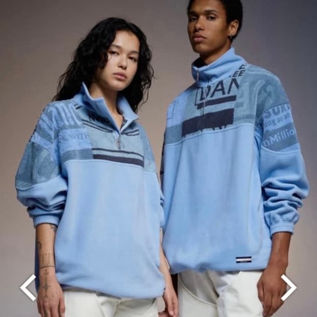 마틴로즈x타미진스 플리스 반집업s(100~105사이즈감)