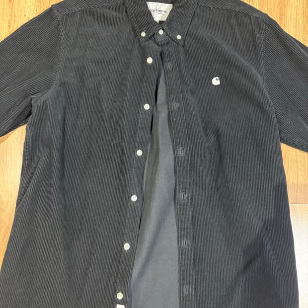 칼하트 wip 코듀로이 셔츠 S 