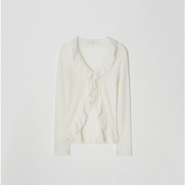 [새상품] 리즈 Senne ruffle cardigan