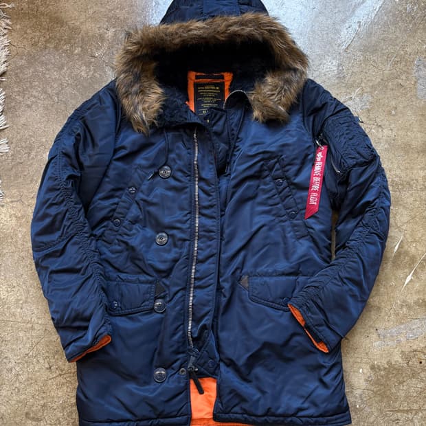 알파인더스트리 N3B 콜드 파카