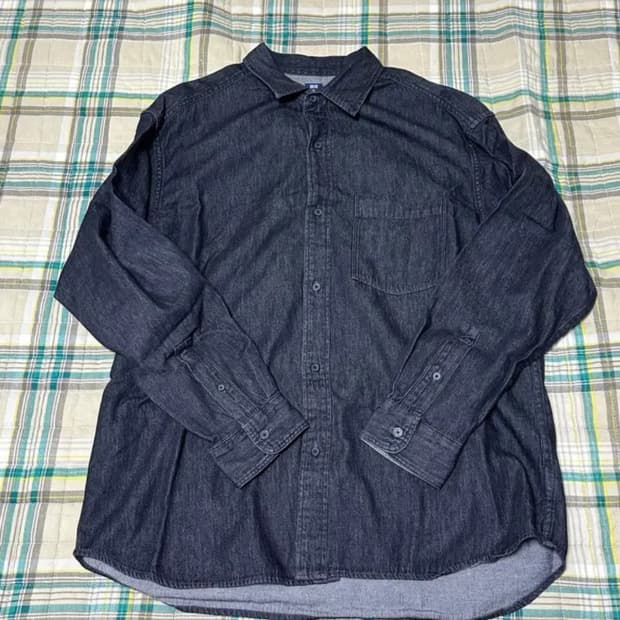 유니클로 데님셔츠
