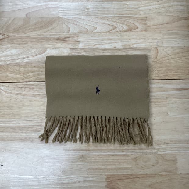 폴로 랄프로렌 머플러 베이지