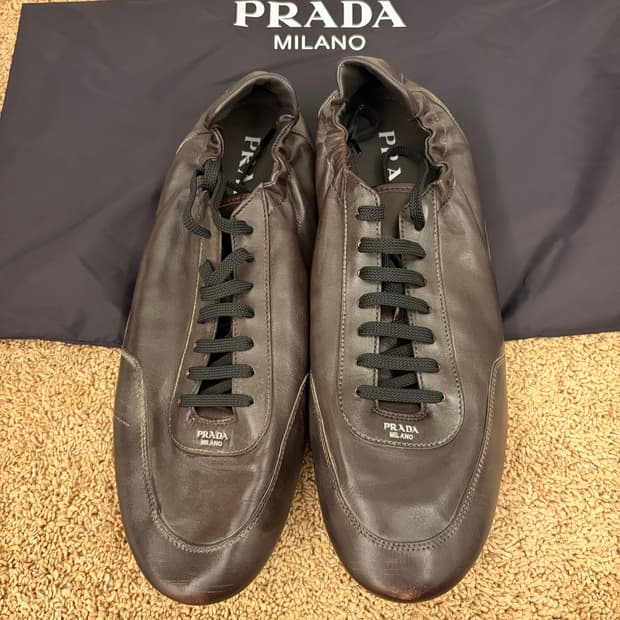 프라다 컬랩스 prada collaps brown 290