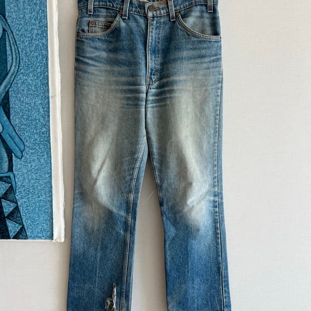 80년대 리바이스 517 오렌지탭