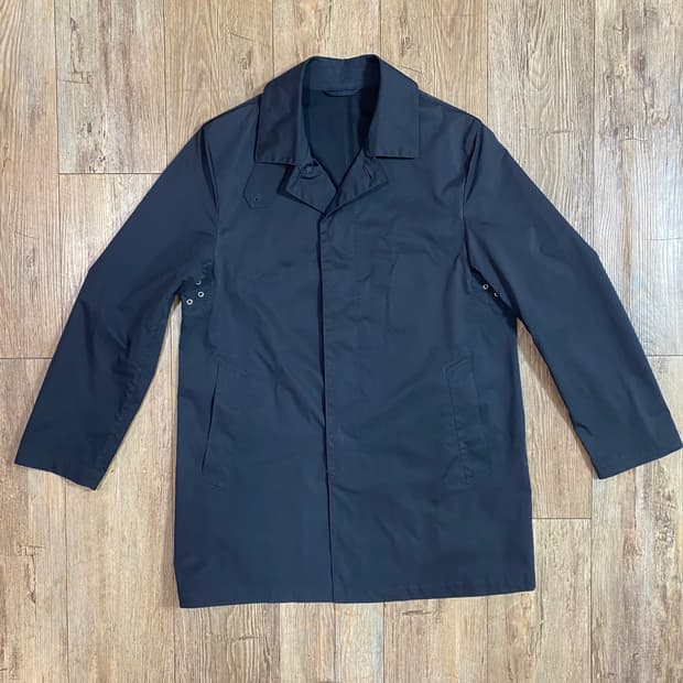 매킨토시 필로소피 스탠 카라 코트 블랙 42