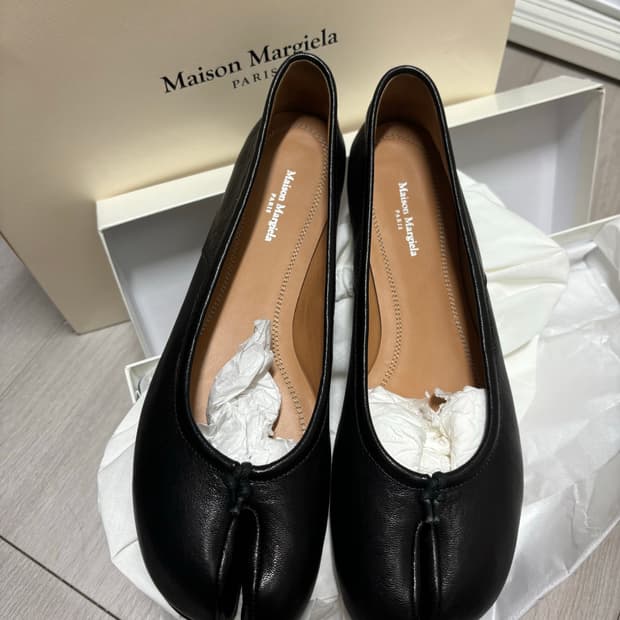 메종 마르지엘라 타비 발렛 플랫슈즈 37.5(245)