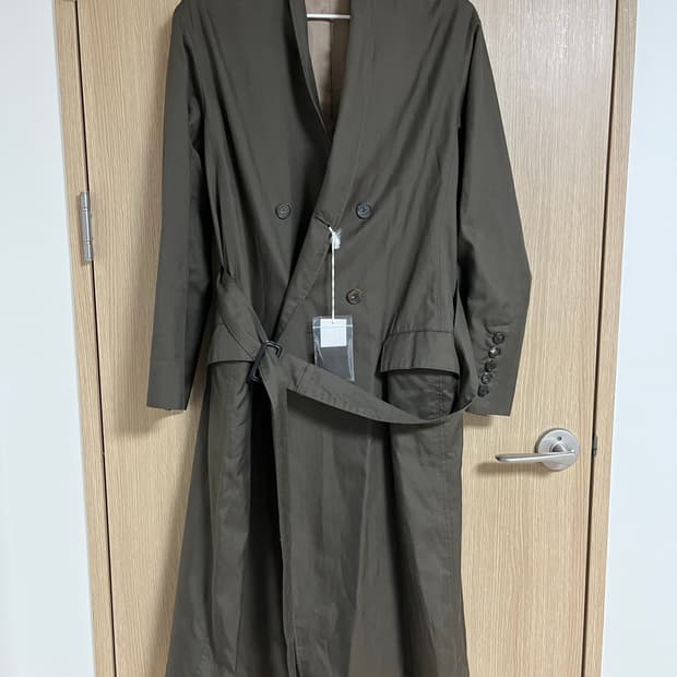 Bed jw ford 숄칼라 더블 트렌치 코트