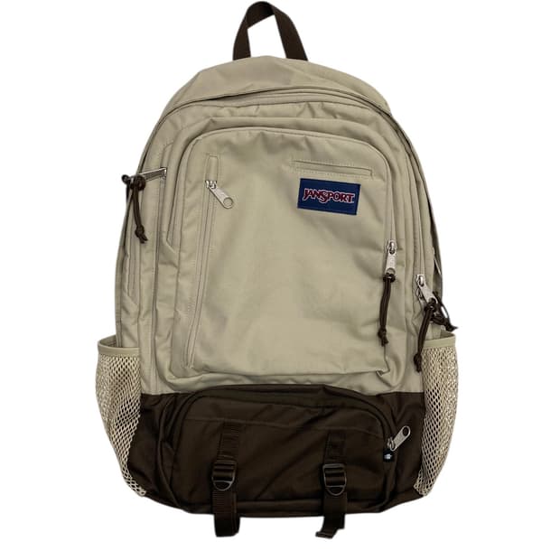 잔스포츠 베이지 백팩