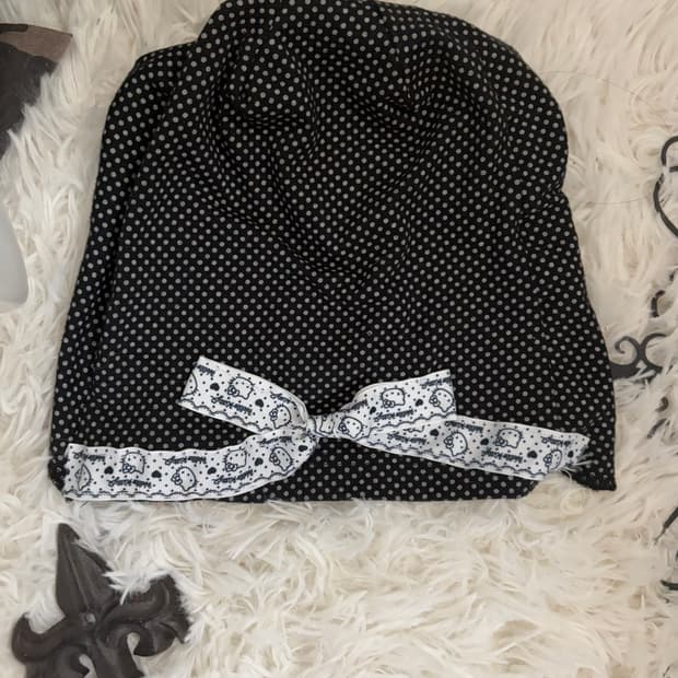 Dot Hello Kitty Ribbon Beanie