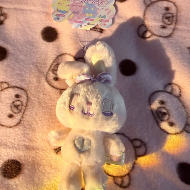 (고전)코튼캔디즈 우사기 키링 인형