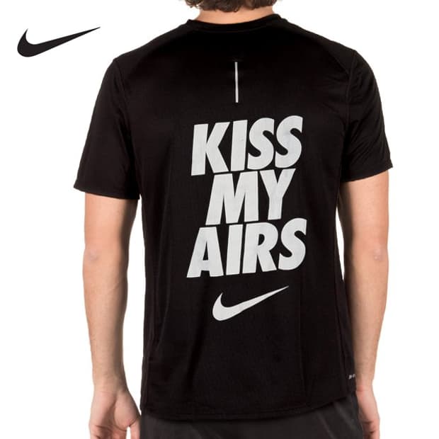 나이키 / Kiss My Airs 드라이 밀러 러닝 티셔츠 (M)