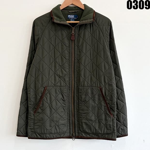 폴로 랄프로렌 퀼팅 패딩 자켓 M 0309