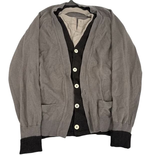 Yves Saint Laurent 2000s 레이어드 가디건(M)