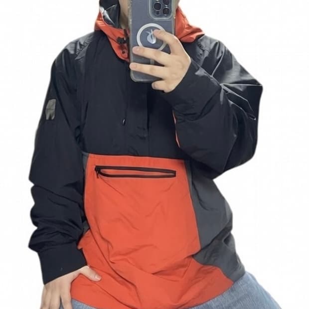 Thisisneverthat 하프 집업 아노락 자켓