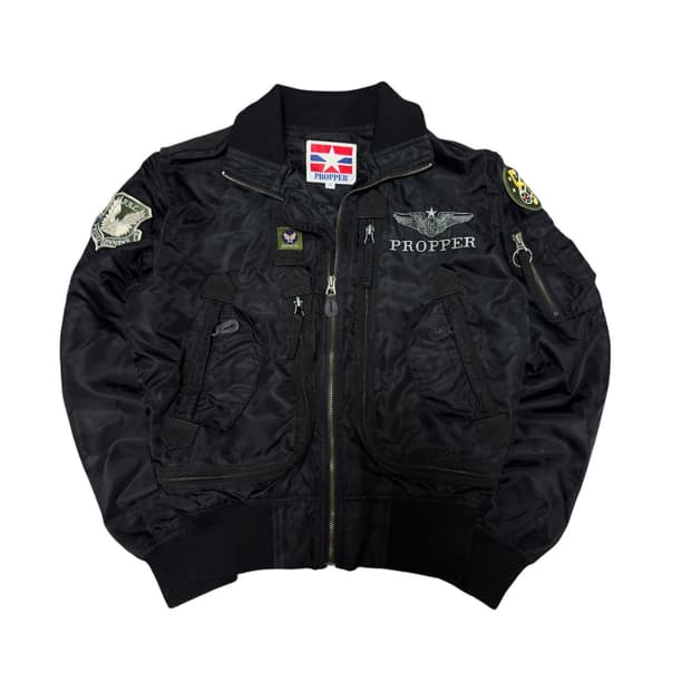 빈티지 밀리터리 y2k 항공점퍼