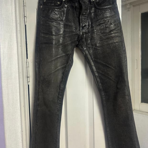 디올옴므 luster 블랙왁스코팅진