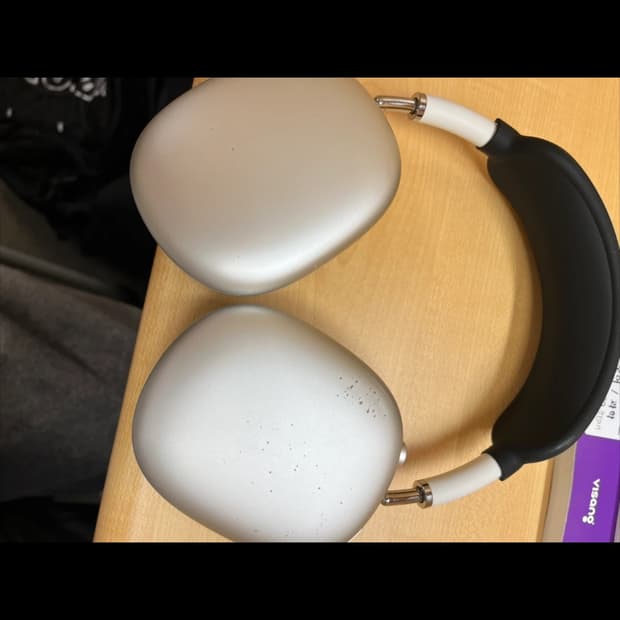 애플 에어팟 맥스 실버