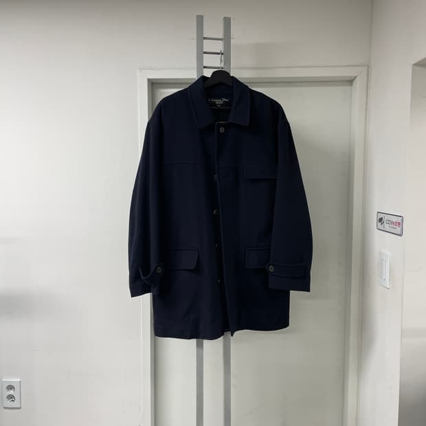 크리스찬디올 네이비 코트 100