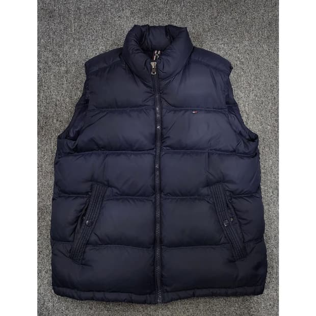 타미힐피거 다운 푸퍼 패딩 조끼 베스트 XL