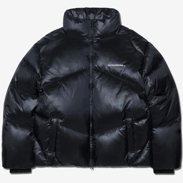 노매뉴얼 패딩 SKADI DUCK DOWN - GLOSSY BLACK