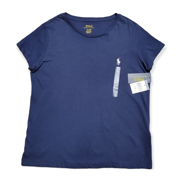 [M] 새상품) 우먼 폴로 네이비 반팔