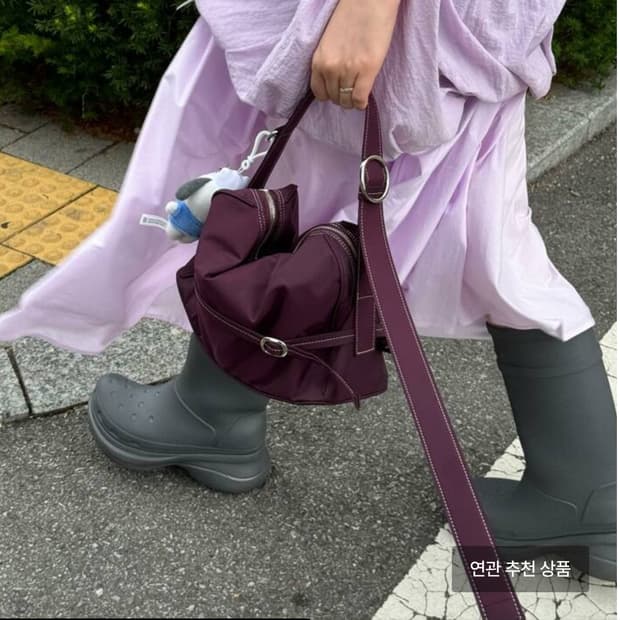 혜키 포티백 퍼플