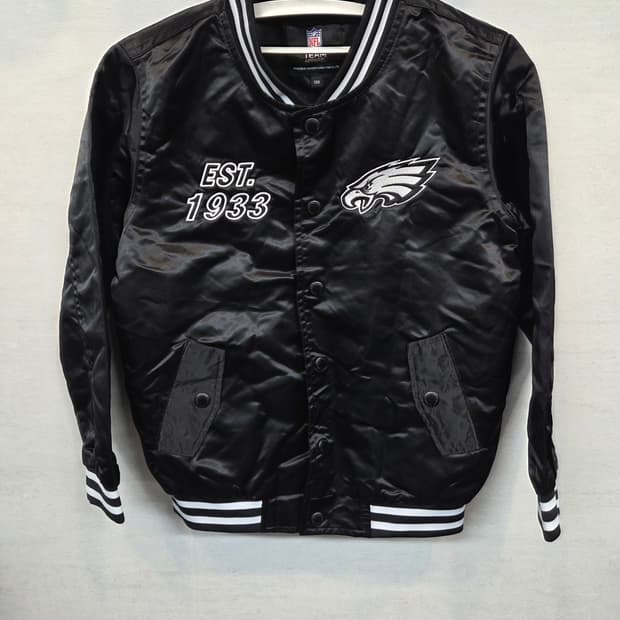 Nfl 키즈 필라델피아 이글스 바시티 자켓 130 6세