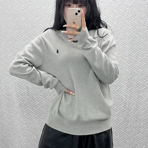 폴로 랄프로렌 모던 캐주얼 레트로 빈티지 니트 M C09976