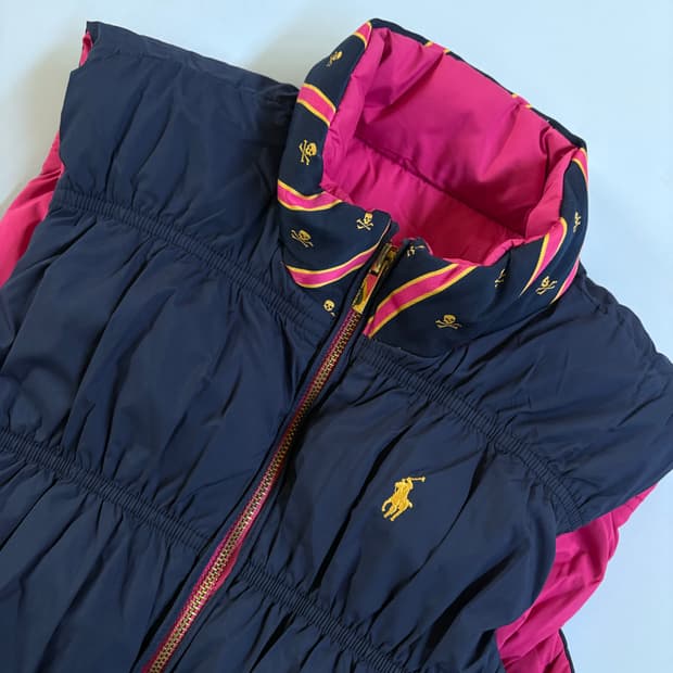 폴로 랄프로렌 리버시블 패딩조끼